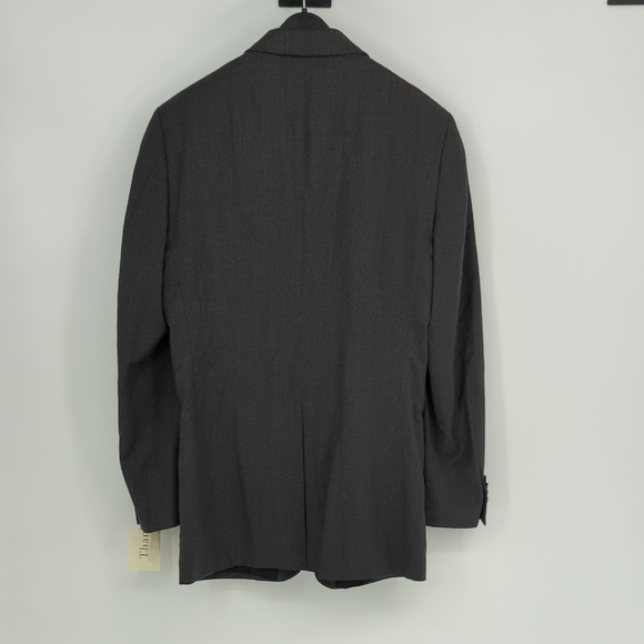 19930 Men's Banana Republic Modern Wool Blazer Gray size 38R preppy Business - Picture 2 of 10